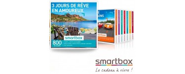 Auchan: 1 activité de loisir offerte pour l'achat d'un coffret cadeau Smartbox