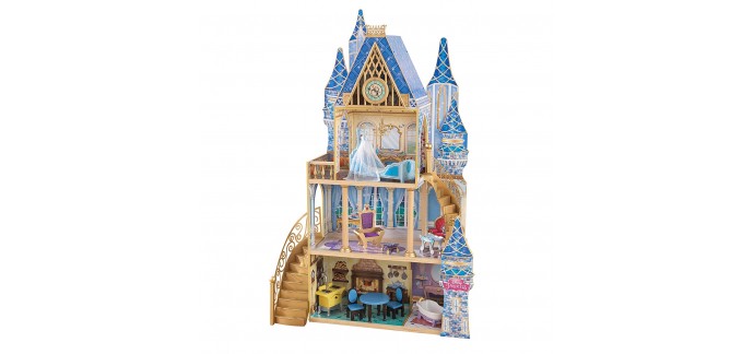 Auchan: Maison de poupée Cendrillon - Disney Princesses en bois par KIDKRAFT à 149,99€