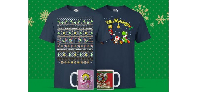 Zavvi: 1 mug offert pour l'achat d'un t-shirt de Noël Nintendo
