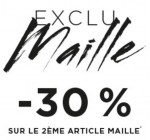 Morgan: - 30 % sur la 2ème pièce en maille