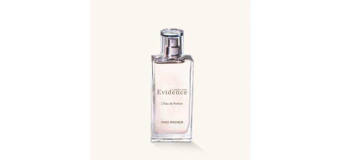 Yves Rocher: Eau de parfum 50ml Comme Une Evidence à 19,90€ au lieu de 39,80€