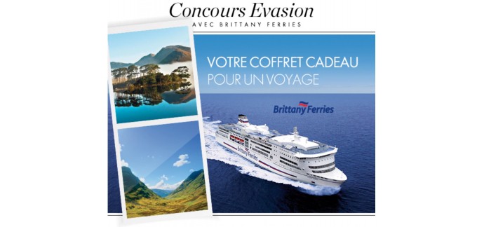 Elle: 6 coffrets cadeaux "Irrésistibles Voyages" de Brittany Ferries à gagner