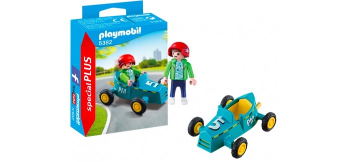 Avenue des Jeux: Le Playmobil Enfant avec kart offert dès 30€ d'achat de Playmobil