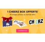 Wonderbox: 1 Cheerz Box offerte avec 30 tirages photos au format rétro pour toute commande