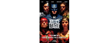 Jeuxvideo.com: 10 lots de 2 places de cinéma pour le film "Justice League" à gagner