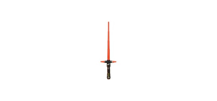 Auchan: Sabre laser Star Wars  Kylo Ren à 14,99€ au lieu de 24,99€