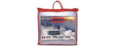 Cdiscount: Couette chaude 400gr/m² COUNTRY 220x240cm DODO à 34,99€ au lieu de 99€