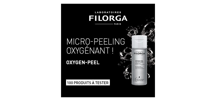 Beauté Test: 100 lotions Oxygen-Peel des Laboratoires Filorga à tester