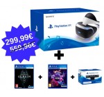 Micromania: Casque Playstation VR + camera V2 + VR Worlds et Skyrim VR à 299,99€
