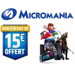 Micromania: 15€ offerts en bon d'achat pour tout paiement 4x sans frais via Paypal