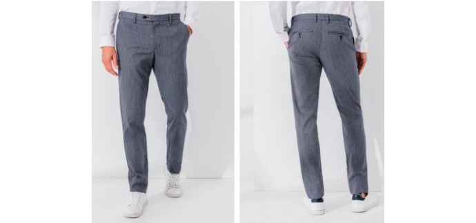 Brice: Pantalon Slim Gris Armure à 10€ au lieu de 49,95€ (en 36, 46 ou 48)