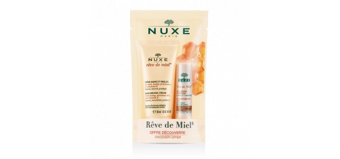 Nuxe: Le duo Gourmand à 6,90€ au lieu de 12,15€