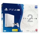 Micromania: Pack PS4 Pro 1To blanche + Destiny 2 à 399,99€ au lieu de 459,99€