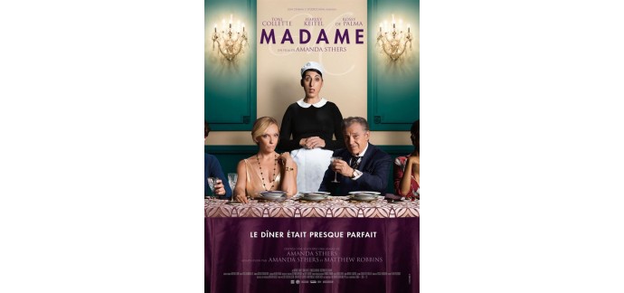 Rire et chansons: 40 places de cinéma pour le film "Madame" à gagner