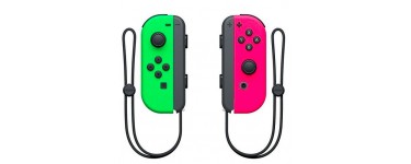 Cdiscount: Paire de manettes Joy-Con Splatoon pour Nintendo Switch en soldes à 58,41€