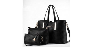 Cdiscount: Sac à main + Sac à bandoulière + Sac Key-NOIR à 17,99€