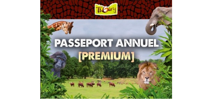 Groupon: Pass 1 an pour le Parc Zoologique de Thoiry à 39,99€ au lieu de 58€