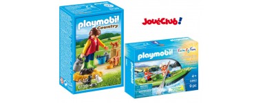 JouéClub: -50% sur la 2ème boite de Playmobil