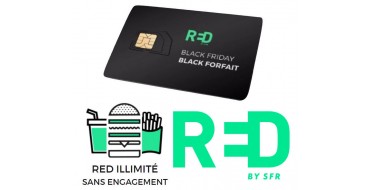 RED by SFR: Forfait mobile Appels, SMS, MMS illimités et 130Go d'Internet 5G à 13,99€/mois sans engagement