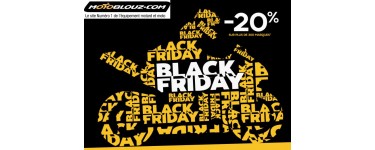 Motoblouz: [Black Friday] -20% sur + de 300 marques moto & -15% sur 21 marques premium