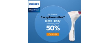Philips: [Black Friday] Jusqu'à -50% sur une sélection de produits