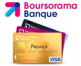 Boursorama: 130€ offerts pour toute 1ère ouverture d'un compte bancaire avec une carte VISA