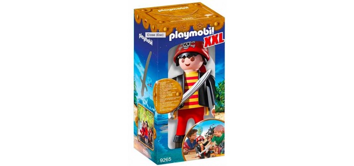 JouéClub: -50% sur les figurines XXL Playmobil pour Black Friday