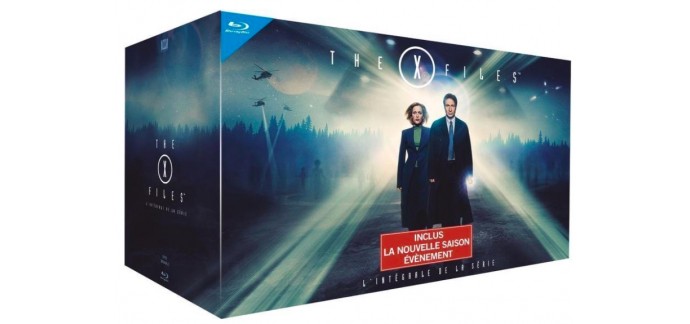 Amazon: The X-Files - L'intégrale des 10 saisons [Édition Limitée] en Blu-ray à 65,99€