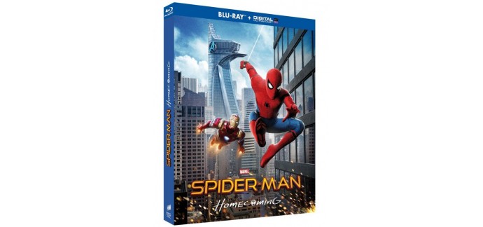 Jeuxvideo.com: 10 Blu-ray "Spider-Man Homecoming" à gagner