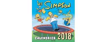 Rire et chansons: 50 calendriers muraux Les Simpson 2018 à gagner