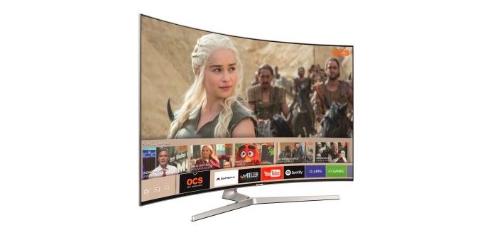 Fnac: TV 55" UHD 4K Incurvé Samsung UE55MU9005 à 1060,80€ (dont 300€ via ODR)