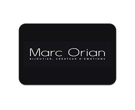 Marc Orian: Cartes cadeaux Marc Orian : jusqu'à 3% de réduction immédiate