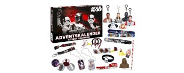 Auchan: Calendrier de l'avent Star Wars 8 Figurines Bijoux Accessoires à 9,99€