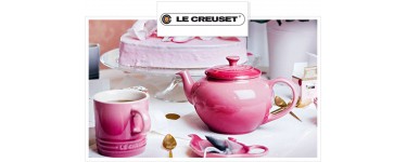Femina: 21 lots Le Creuset avec 1 théière & 2 mugs céramique rose quartz à gagner