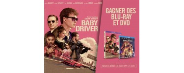 BFMTV: 5 Blu-ray & 10 DVD du film "Baby Driver" à gagner