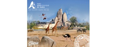 Chérie FM: 4 entrées pour le Parc Zoologique de Paris à gagner