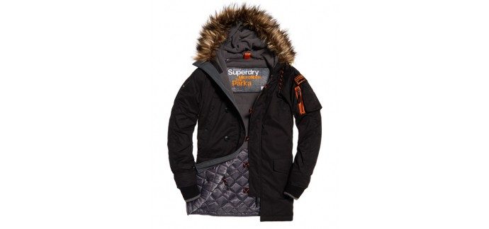 Superdry: 20% de réduction sur une sélection de Parkas femme et homme