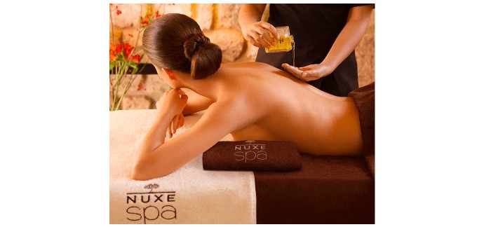 Nuxe: Massage 1h15 + 1 soin du visage de 30 minutes à 165€ au lieu de 193€