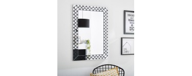 Leroy Merlin: Miroir Triangles, l.60 x H.90 cm à 25€ au lieu de 34,90€