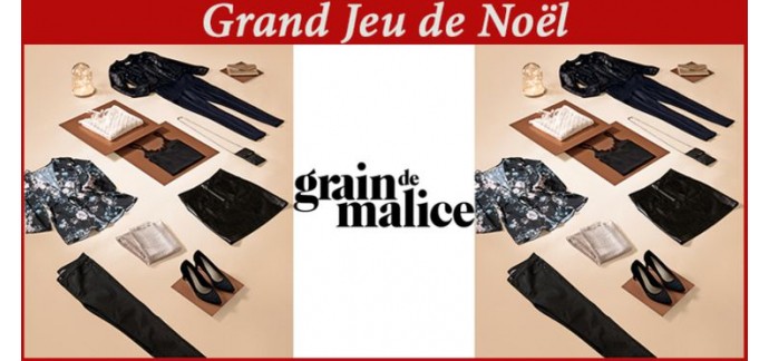 Femme Actuelle: 100€ en bons d'achat Grain de Malice à gagner