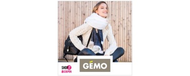 Showroomprive: Payez 5€ pour 40% de réduction sur l'e-shop Gémo