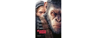 Allociné: 10 Blu-ray du film "La Planète des Singes - Suprématie" à gagner