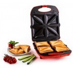 Klarstein: Grille et machine à Sandwich Trinity Sandwich Maker 3 en 1 XXL à 44,99€