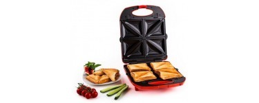Klarstein: Grille et machine à Sandwich Trinity Sandwich Maker 3 en 1 XXL à 44,99€