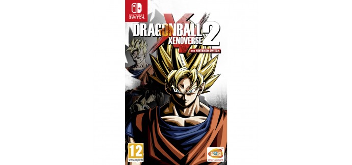 Auchan: Jeu Dragon Ball Xenoverse 2 pour Nintendo Switch à 29,99€ au lieu de 59,99€