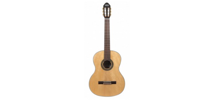 Bax Music: Guitare classique naturelle LaPaz CST400N à 126,65€ au lieu de 149€
