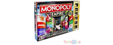 ToysRUs: 50% sur une sélection de jeux de société. Ex : Monopoly Empire à 7,5€