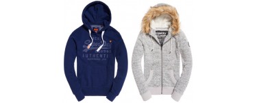 Superdry: 20% de remise sur tous les sweats à capuche