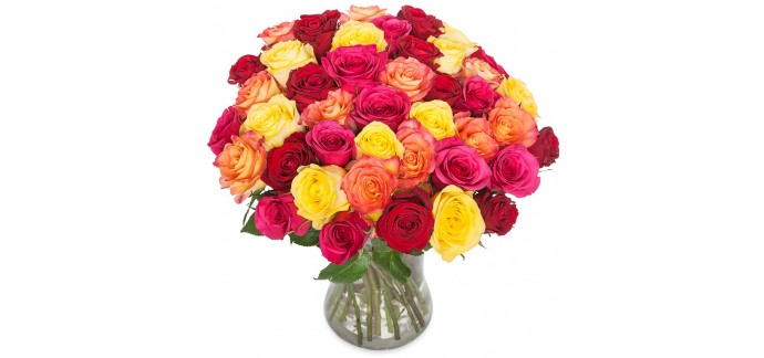 Euroflorist: Le bouquet de 20 roses à 19,95€ au lieu de 28€