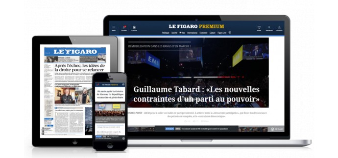 Le Figaro: 2 MOIS OFFERTS puis 9,90€/mois seulement, sans engagement